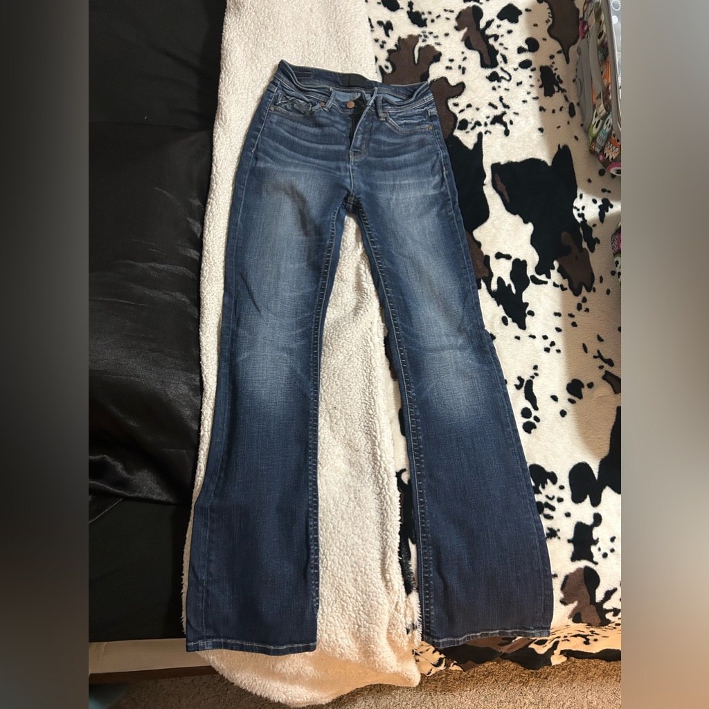Buckle Bootcut Jeans